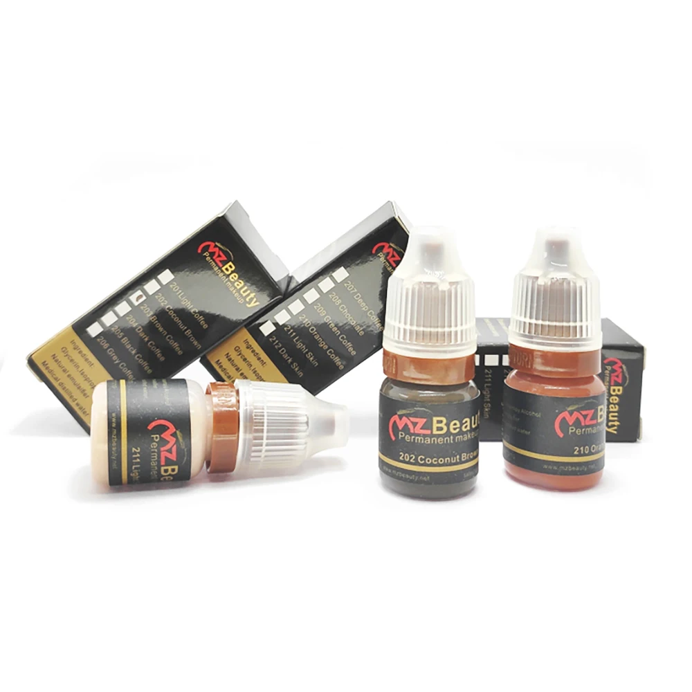 Мануального татуажа бровей тени для век пигмент Профессиональный микро пигменты