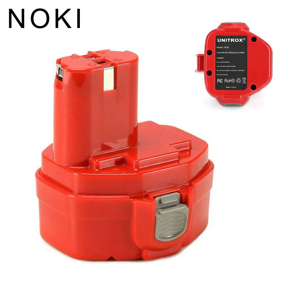 Makita 14 4 V 3.0Ah сменный никель металлогидридный аккумулятор Батарея для 1420 1422 1433 1434