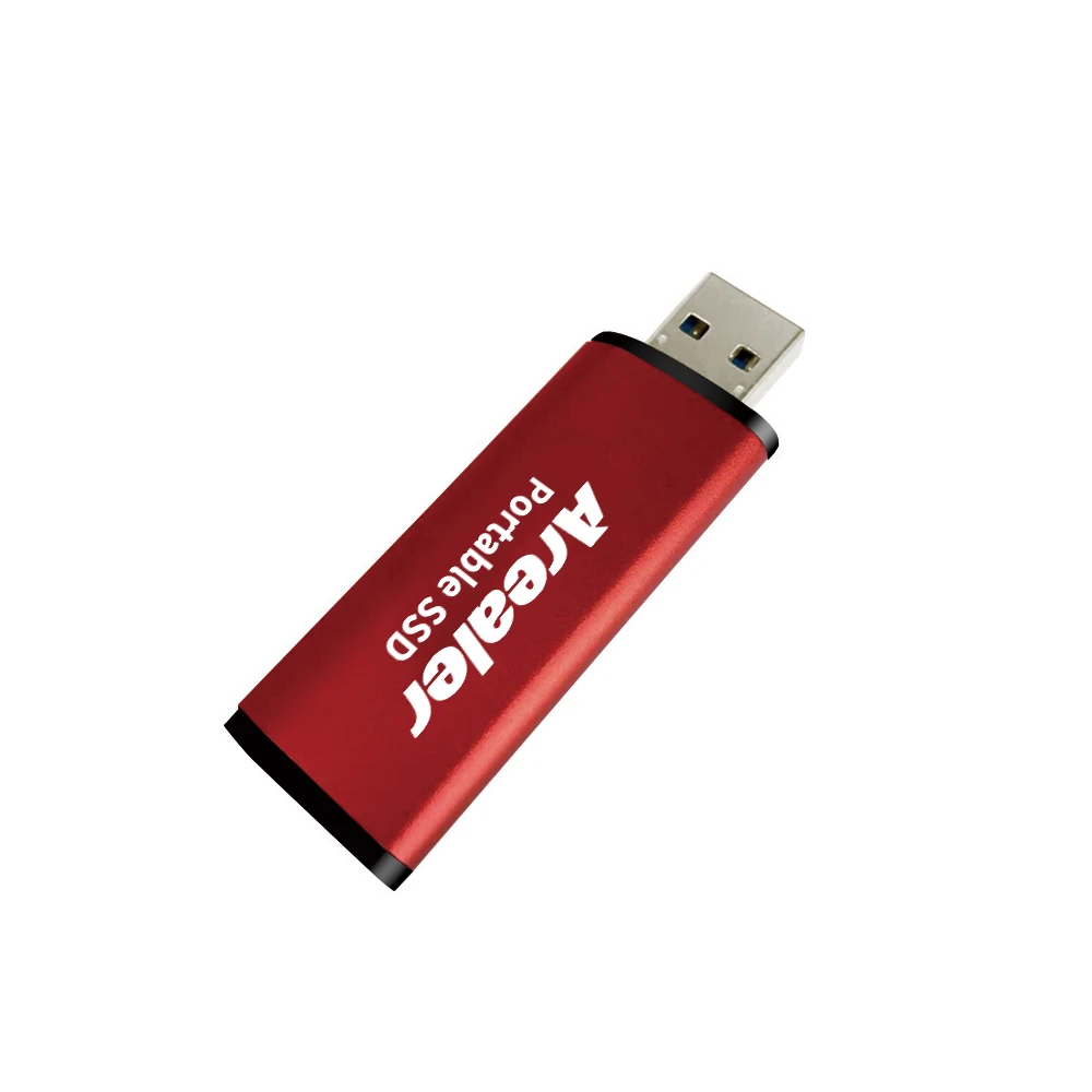 Мини накопитель Arealer 64 ГБ 128 256 Твердотельный Накопитель SSD USB высокоскоростной для