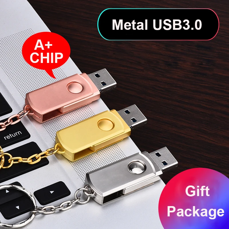 Сверхзвуковой USB 3 0 высокоскоростной металлический usb флеш-накопитель 128 Гб 64 ГБ 32