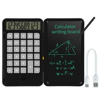 6 5 inch calculator writing tablet portable smart lcd graphics handwriting pad board drawing tablet paperless with rechargeable