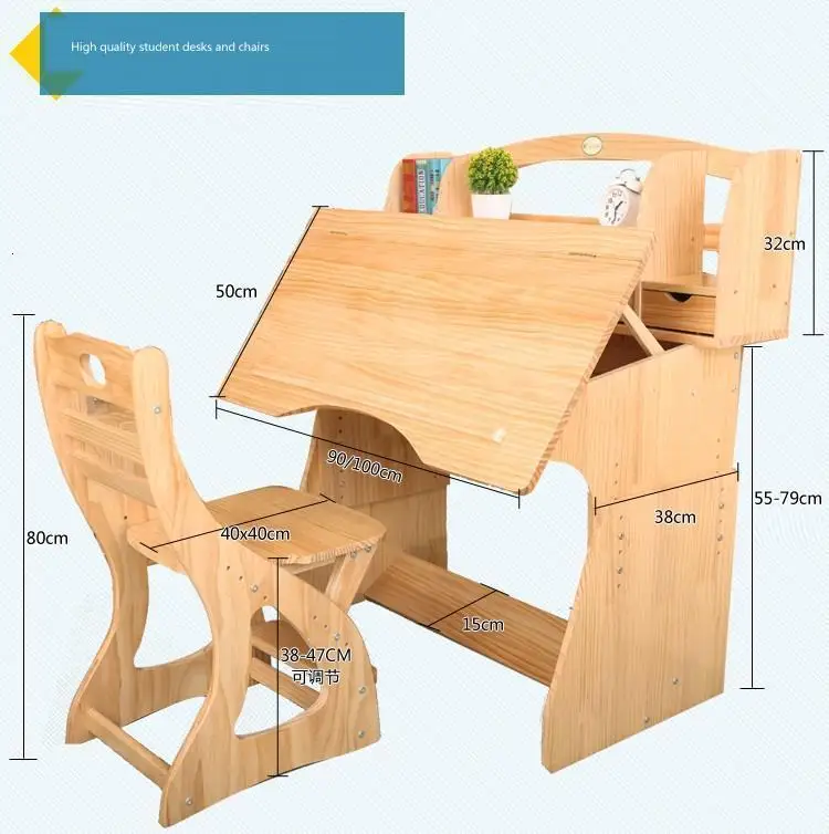 Bambini Cocuk Masasi Infantil Tableau Enfant Tisch Estudar мебель Kinder Tafel Wood Escritorio стол Меса учебный стол для детей
