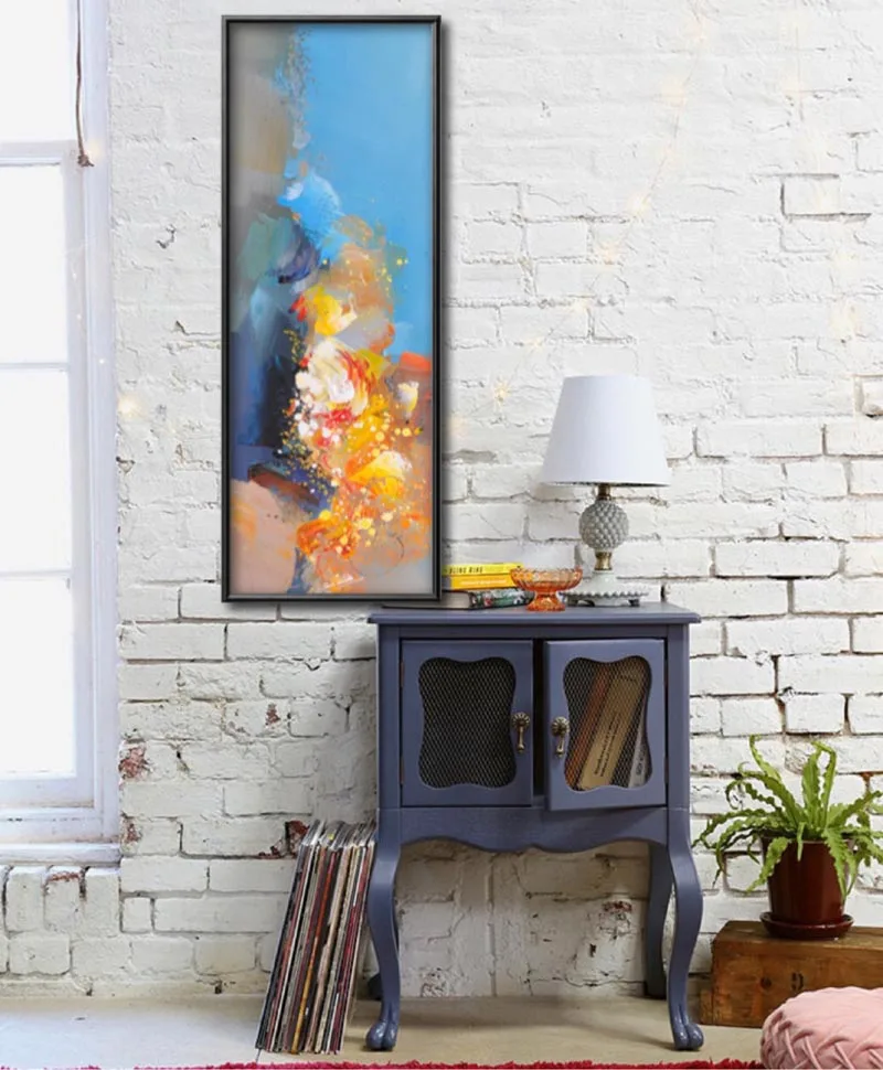 Абстрактный пейзаж холст живопись в гостиной интерьер ресторана картина для