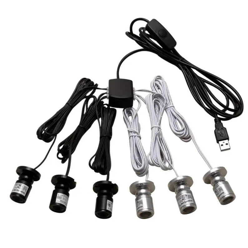 Приглушаемый Светодиодный точечный светильник с USB 5 В 1 Вт | Освещение