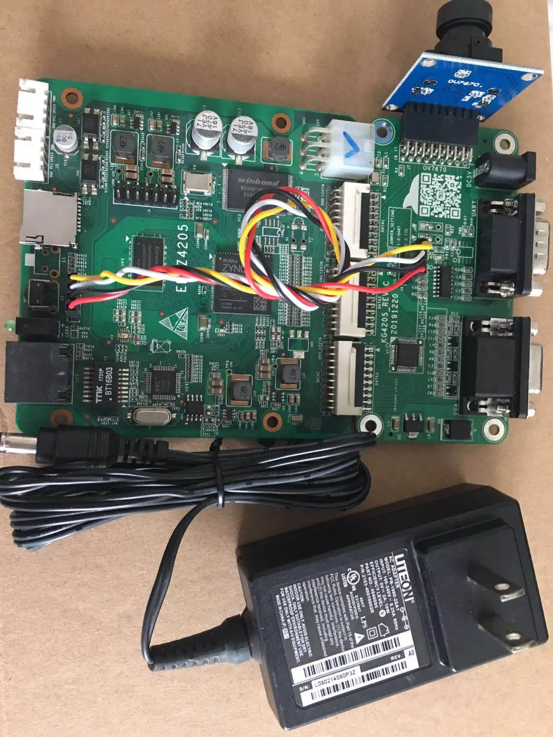 

Макетная плата Xilinx Zynq7010, Xc7z010 FPGA, обработка изображений.