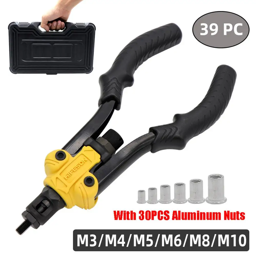 

Rivet Nut Tool Manual Riveter For Riveting RivetNut Tool For M3 M4 M5 M6 M8 M10 Rivet