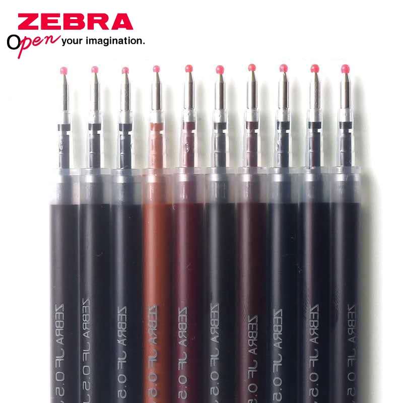 10 шт. Zebra Limited JJ15 Sarasa Grand заправка гелевой ручки JF-05 Быстросохнущий подходит для