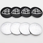 4 шт. 56 мм 65 мм алюминиевая эмблема Maybach