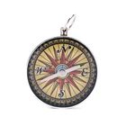 1 шт. портативный военный компас для кемпинга на открытом воздухе подвесной Компас для рюкзака инструменты для выживания в пеших прогулках с брелоком