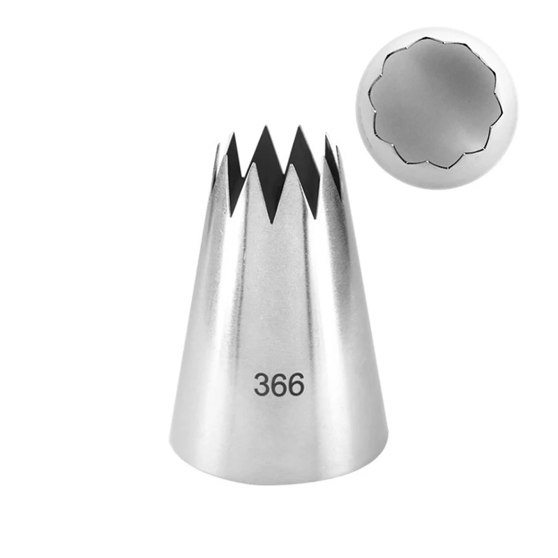 #366 Большая насадка для крема Кондитерские инструменты декорирования тортов