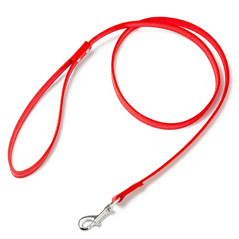 Поводок для кошек из искусственной кожи 4 фута прогулок и бега поводок маленьких