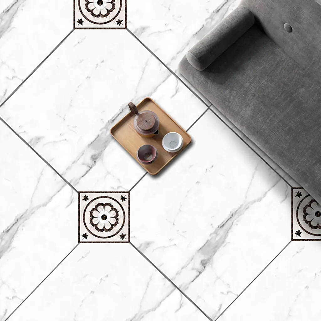 Мраморная мозаика пилинг и палка настенная плитка самоклеющиеся щитки DIY Кухня