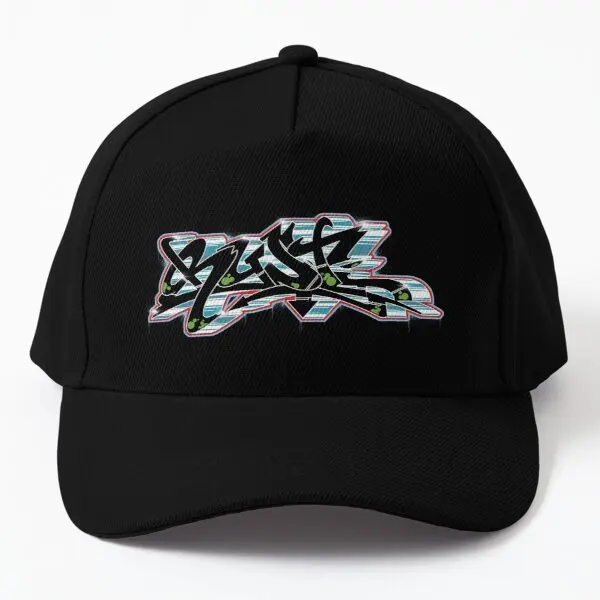 

Rust Graffiti 3D Lettering Style Baseball Cap Hat Boys Printed Black Spring Casual Mens Sport Bonnet Sun Czapka Women