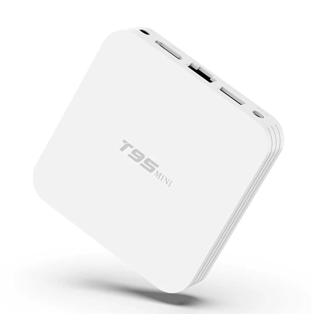 Новые белые продукты STB T95 MINI (2 + 16) Android 10 0 ТВ приставка Mini четырехъядерный 2 Гб 16 4G