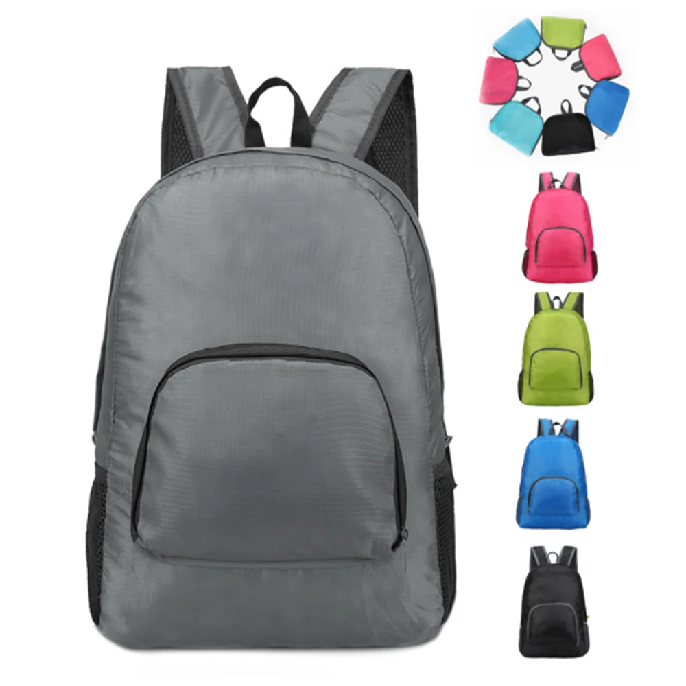 

Outdoor backpack light sports Folding school bag travel backpack portable camping hiking backpack