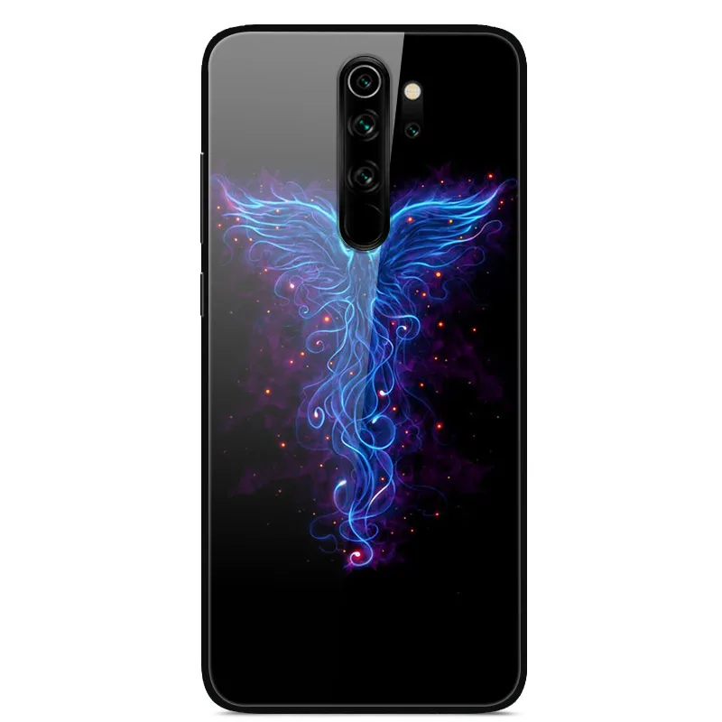 53 Redmi Note 8 Pro Чехол 6,53 ''стекло твердая задняя крышка для Xiaomi Redmi Note 8 Pro чехлы для телефонов силикон бампер Fundas Redmi Note8 8T - Цвет: 53