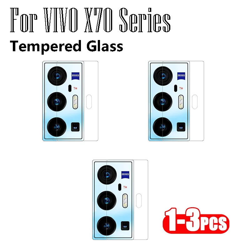 

1-3PCS Rear Camera Tempered Glass for Vivo X70 Series Protective Lens Film Back Camera Protector for Vivo X70 X70pro X70proplus