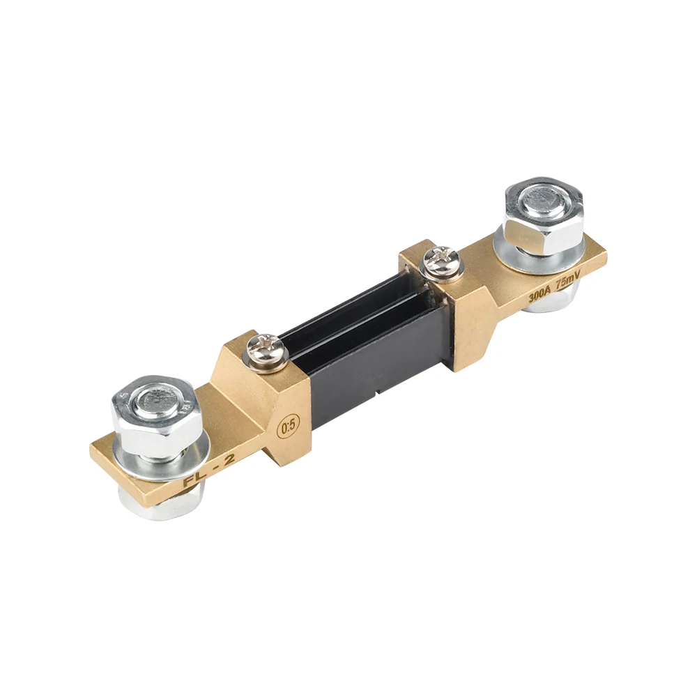 Внешний шунт FL-2 300 а 200 А 100 50 30 20 10 75 мВ измеритель тока шунтирующий резистор для