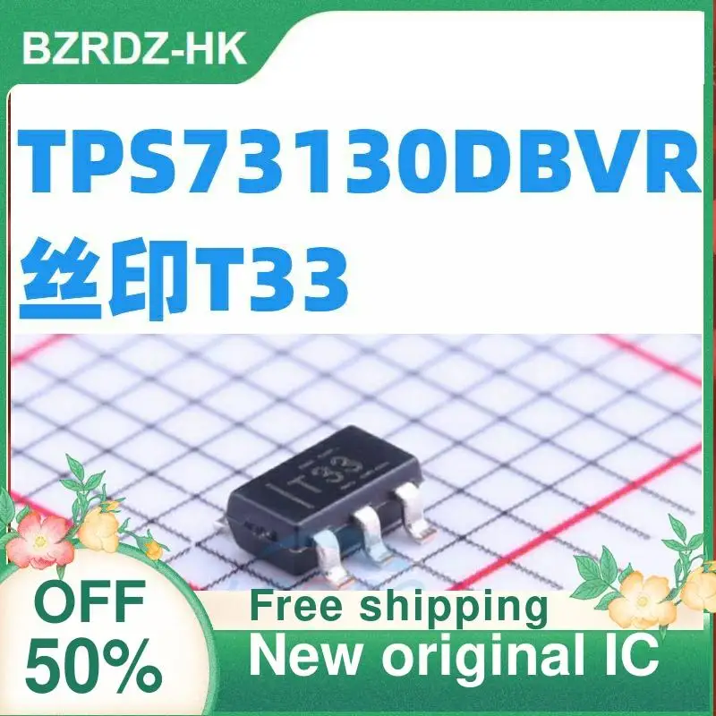 

Free shipping 4PCS/lot TPS73130DBVR SOT23-5 T33 nuevo original