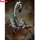 Алмазная живопись сделай сам, Алмазная мозаика с скорпионами, картина с животными, полная квадратная, круглая картина, алмазная вышивка 5d, пазл, украшение, Новинка