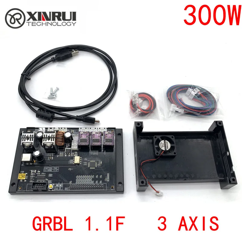 GRBL 1,1, USB порт 300 Вт ЧПУ гравировальный станок плата управления, 3 оси управления, лазерная гравировальная машина доска