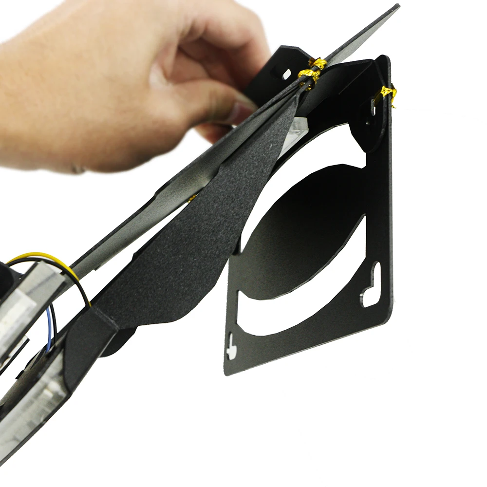 Держатель номерного знака мотоцикла задний светодиодный сигнал поворота