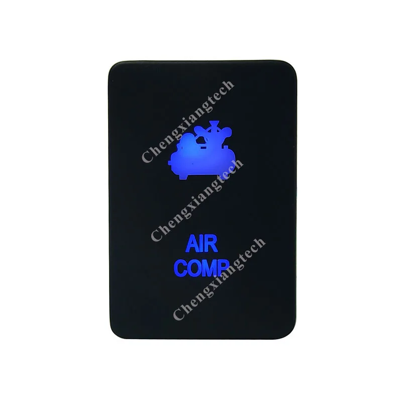 Сделай сам 12V 3Amp синий светодиодный AIR COMP кнопочный Переключатель ВКЛ/ВЫКЛ для Toyota