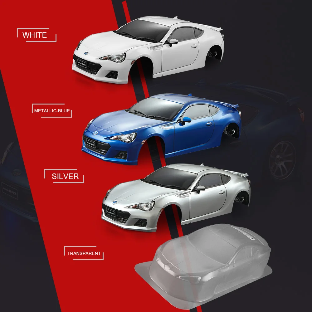 195 мм KillerBody RC Car Body Shell Frame Kit для Subaru BRZ 1/10 Electric Touring Racing DIY Parts|Детали и аксессуары| |