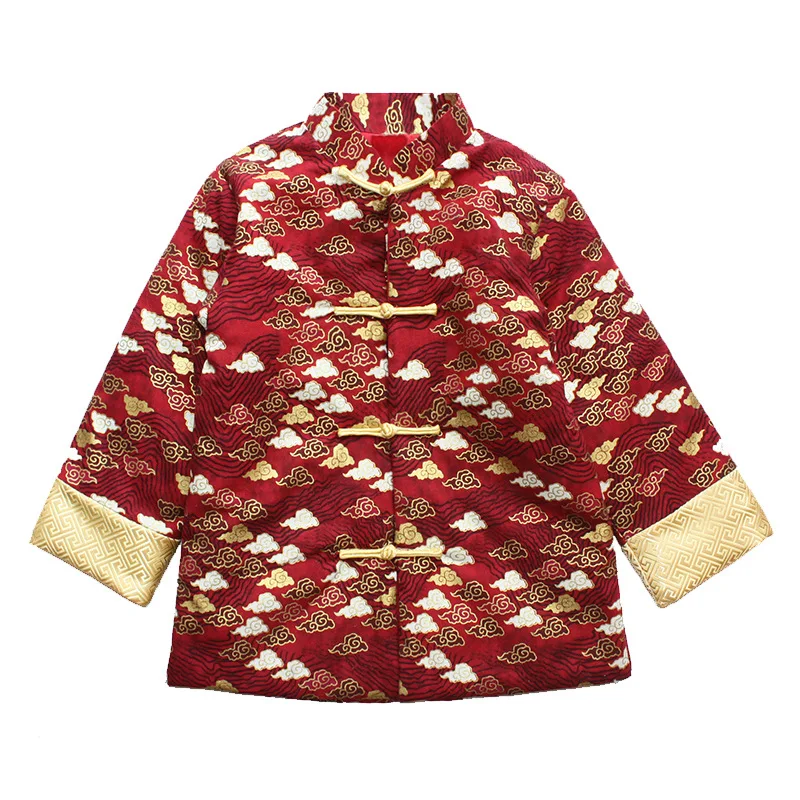 

New Boys Hanfu Chinese Style Boys Party Tang Suit Kids Chinese New Year Clothes Boys Traditional China Spring Coat