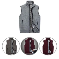 stylish men vest wear resistant thicken breathable men vest winter waistcoat autumn vest