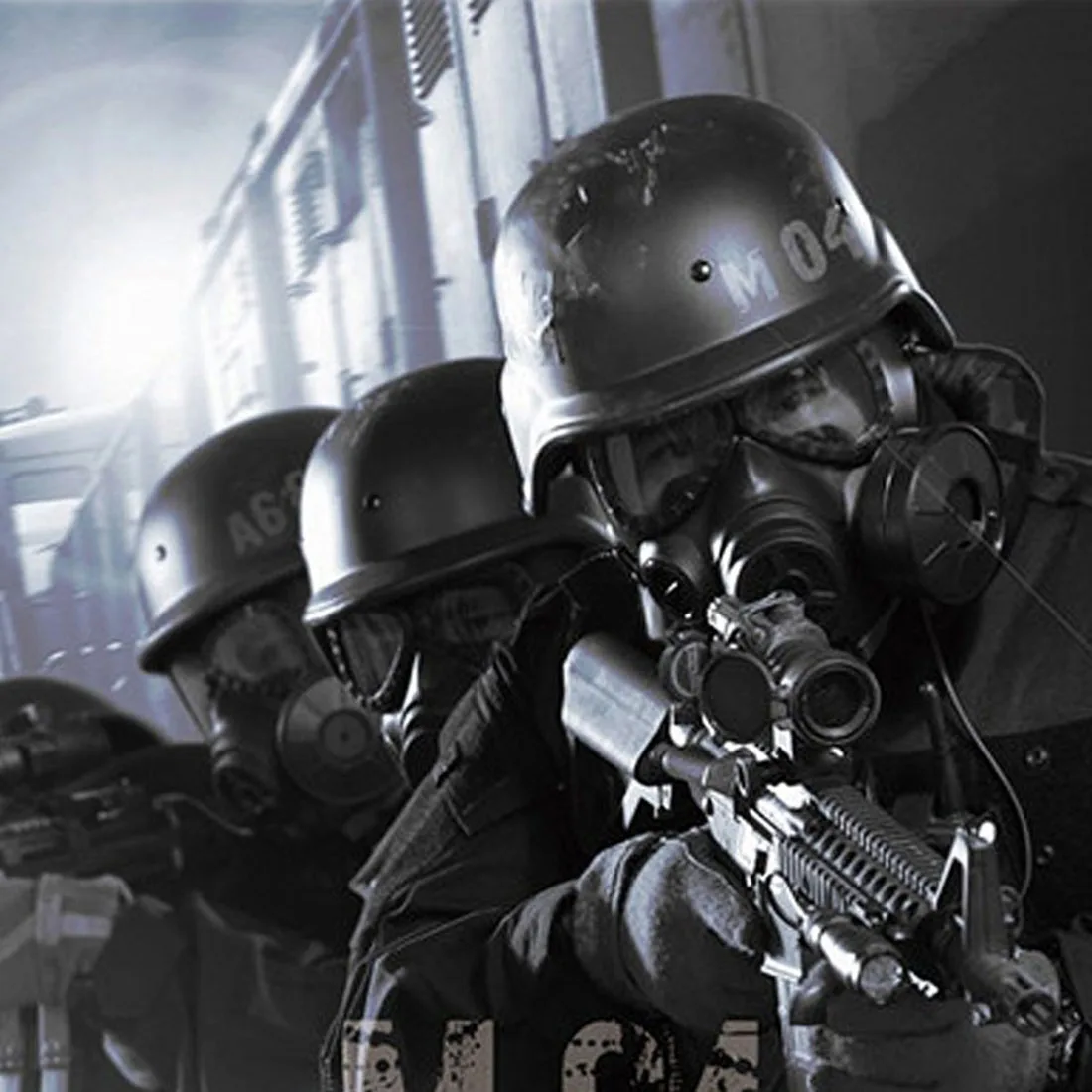 2019 Горячая Распродажа тактика охоты CS противогаз Воздушный пистолет защитная