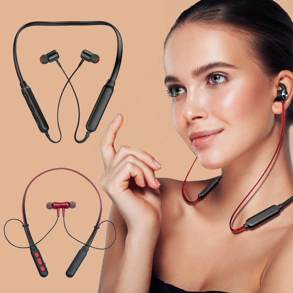 Беспроводные наушники стерео Bluetooth двойной блок драйвер динамик Поддержка TF/SD