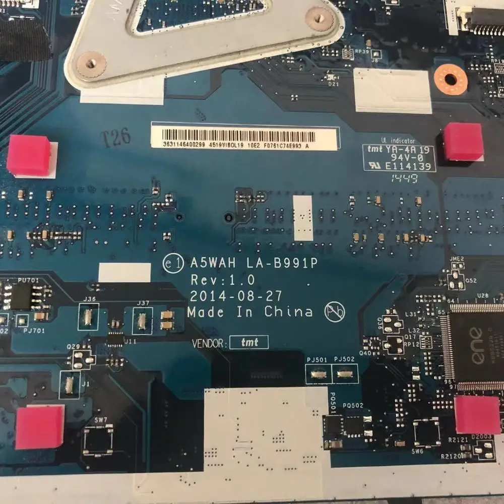 LA-B991P ноутбук материнская плата для Acer Aspire E5-571G E5-571 I5-5200U GT840M-2GB DDR3 тест нормально