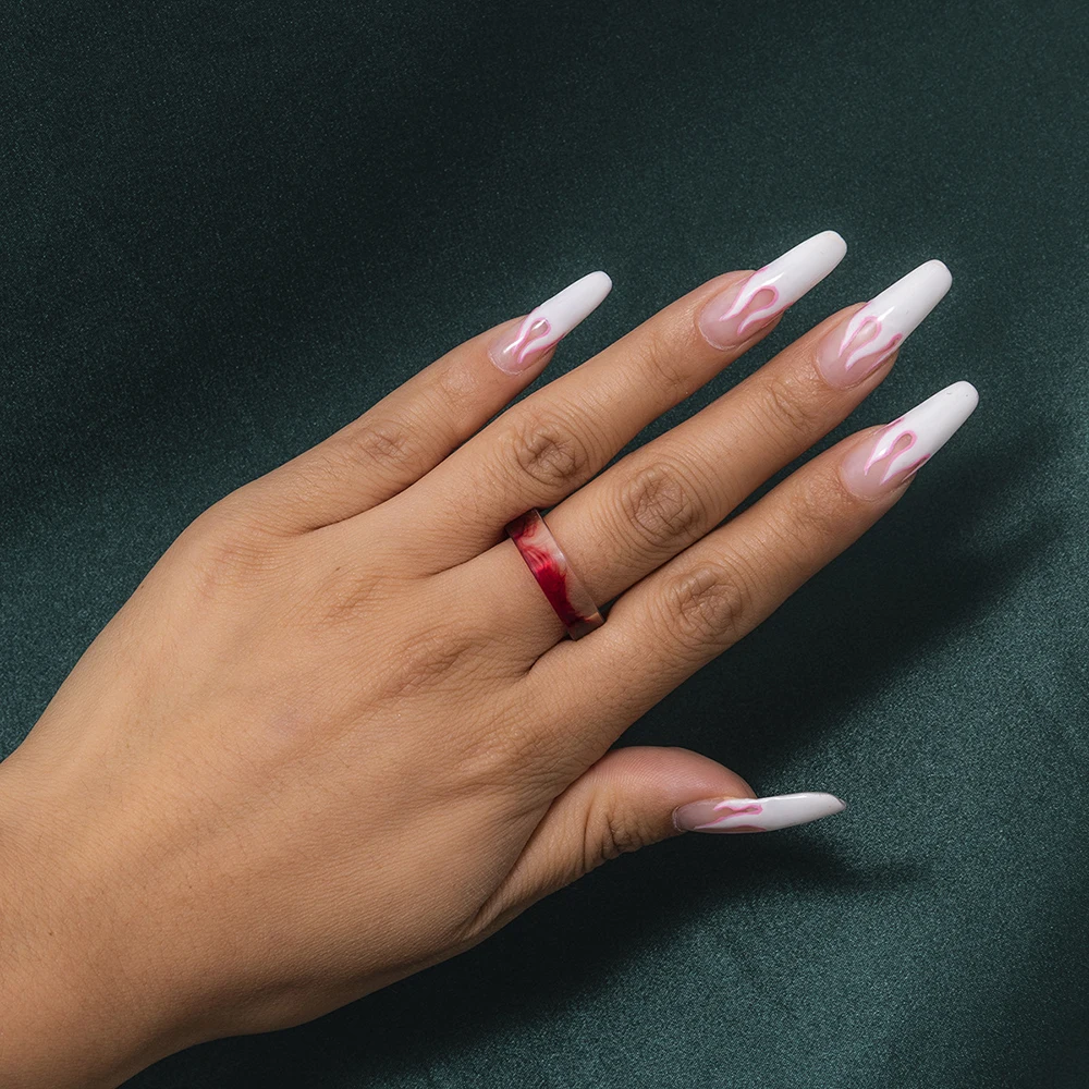 Крутое кольцо SRCOI в форме короны на Хэллоуин вампира гот панк кровь красные