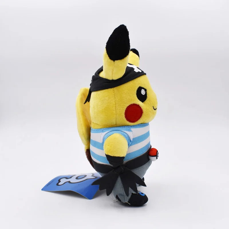 Takara Tomy Pokemon Plush 20cm Team Aqua Doll Pikachu Stuffed Toy for Kids Christmas Gifts | Игрушки и хобби