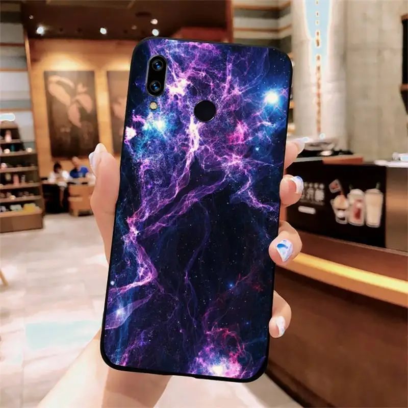 

space for galaxy universe Star Dark Phone Case For Xiaomi Redmi note 7 8 9 t k30 max3 9 s 10 pro lite
