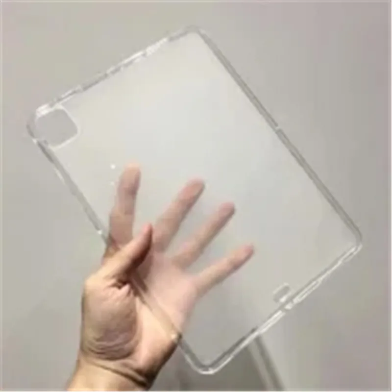 Новый чехол для iPad Pro 11 2020 2-го поколения тонкий мягкий Силиконовый ТПУ Прозрачный