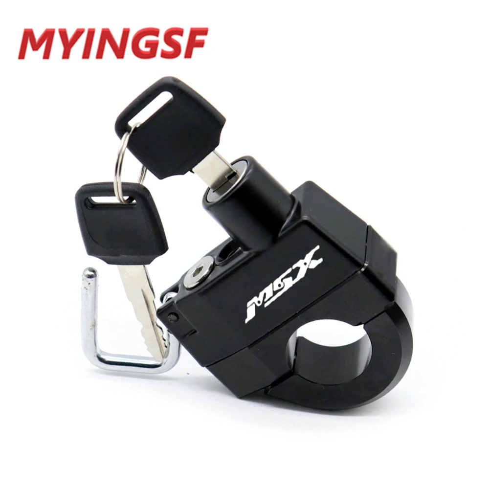 Мотоциклетные аксессуары Противоугонный замок на шлем для Honda MSX 125 2016-2021 Grom/SF MSX125SF