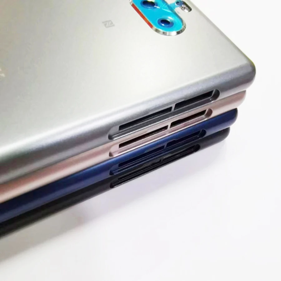 100% Оригинальный чехол для SONY Xperia 10 задняя крышка батарейного отсека задний