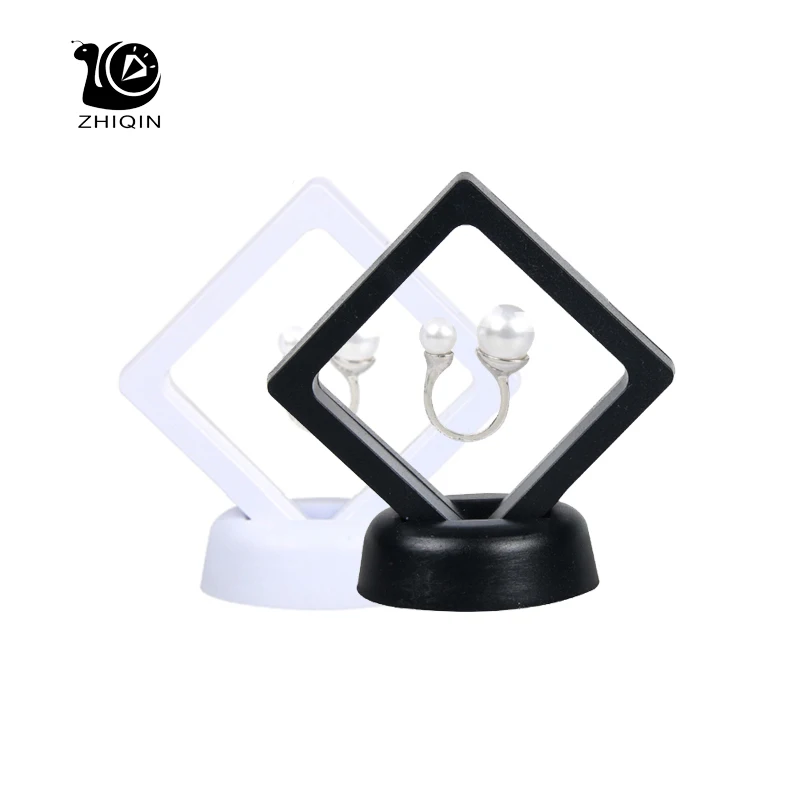 PET мембрана ювелирные изделия кольцо серьги древняя монета дисплей коробка стенд