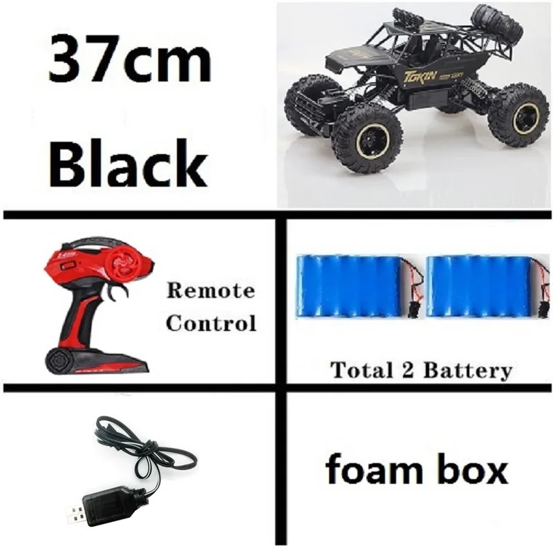 RC Car 1/12 4WD Rock Crawlers 4x4 вождение автомобиля двойной двигатель Бигфут автомобиль с