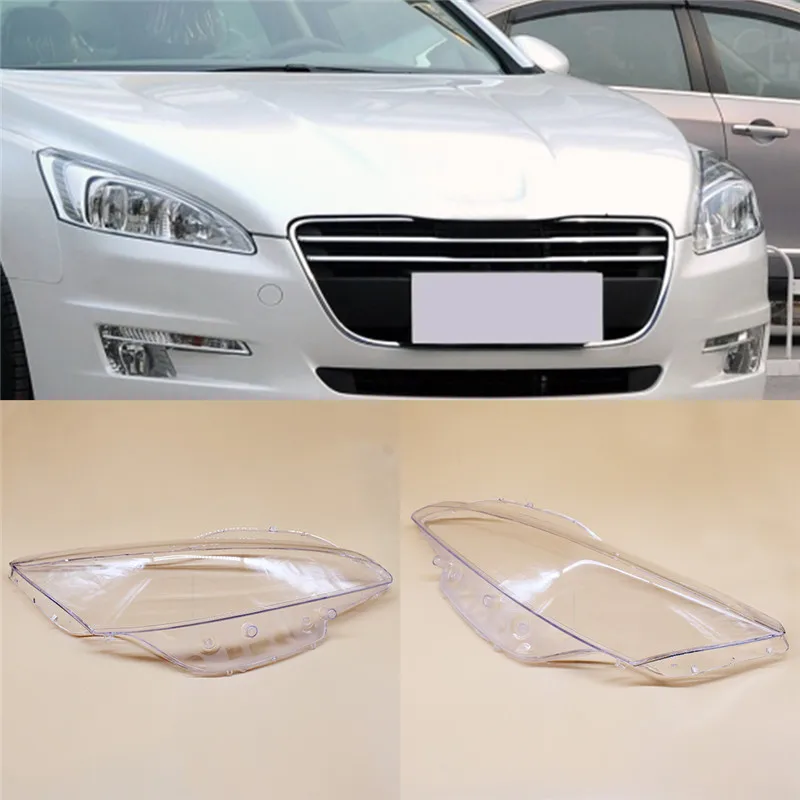 

Прозрачный налобный фонарь для Peugeot 508 2011-2014, левая/правая фара