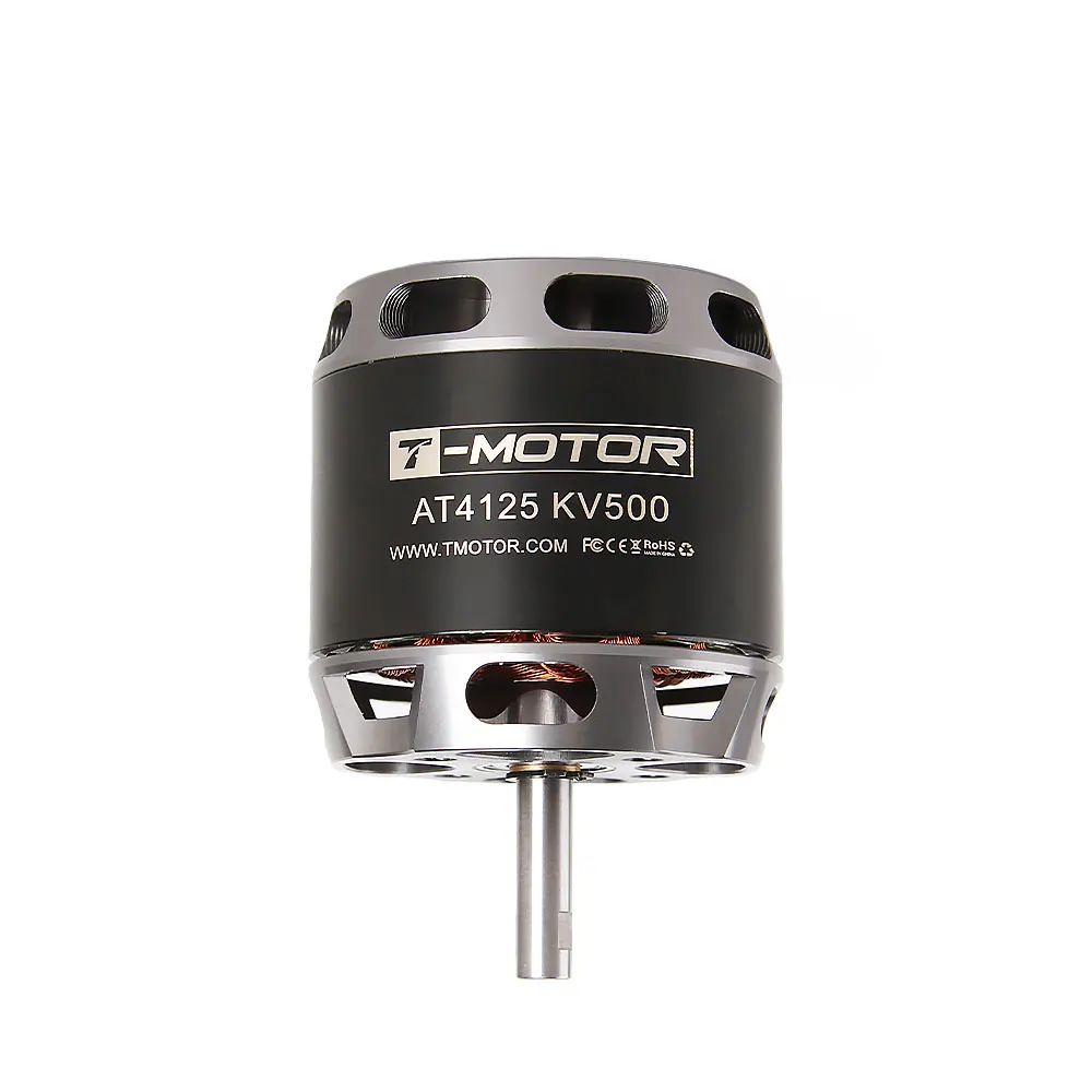 T MOTOR AT4125 250kv 540kv с длинным валом тяжелые подъемные моторы для дрона модель