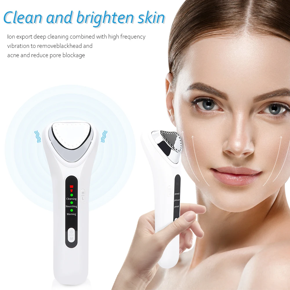 

Ultrasonic Ion Importing Beauty Massager Beauty Rejuvenation Device Import Export Face Care Beauty Machine Ionic Face Massager