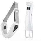 EMS для V-Line лифтинга подбородка светодиодный светодиодная фотонная терапия, массажер для похудения лица + набор для удаления черных точек