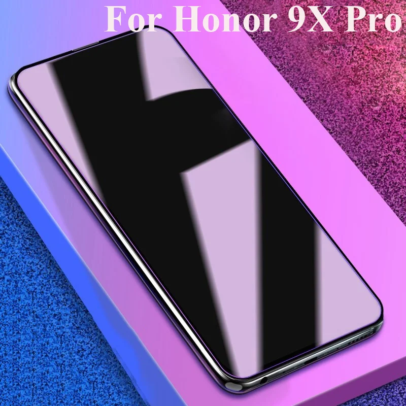 Honor 9X Pro Защитное стекло для huawei Honor 8X Max 8C 8S 8A из закаленного стекла с защитой от синего и фиолетового цвета, светильник для Honor 9X Pro 8X Max - Цвет: Honor 9X Pro