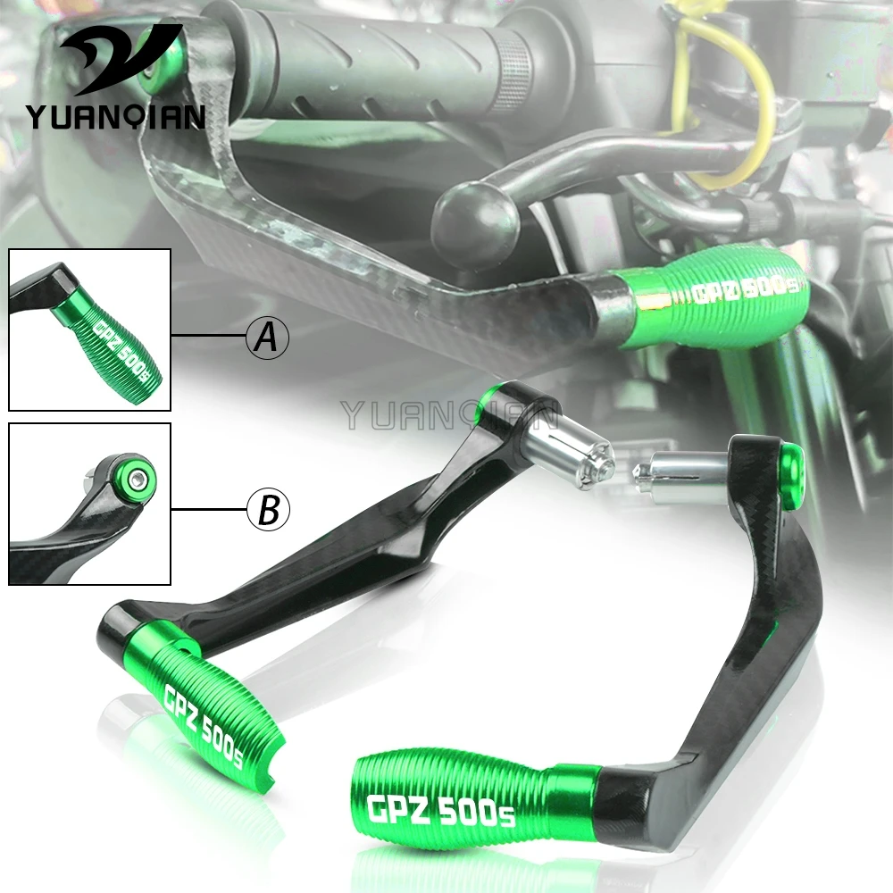 

Для KAWASAKI GPZ500S ГПЗ 500S 1990-2009 мотоцикл 7/8 "22 мм руль сцепные рычаги Защитная GPZ-500S EX500RNINJA