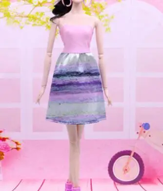 

Toy Pretty High quality Dress skirts For 30cm BB Doll 1:6 AAA03