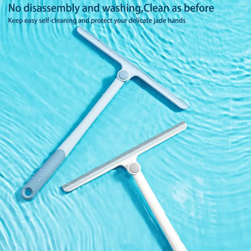 

Window Cleaning Brush Silicone Multifunction Scraper Cleaning Tools Glass Kitchen Floor Accessories Bathroom Wiper Househol K6C6