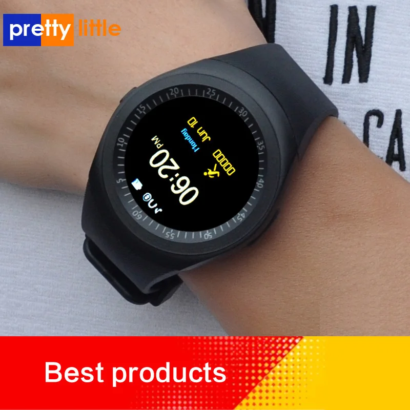 Умные часы для мужчин android с сенсорным экраном y1 sim карта smartwatch часы с WhatsApp Facebook фитнес-трекер pk v8